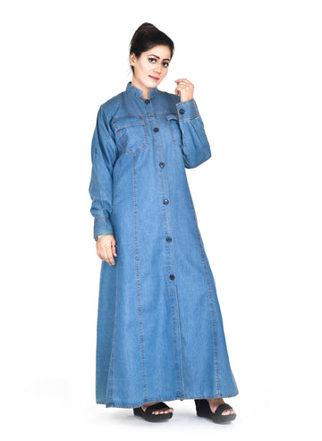 Denim Coat Blue 0118-R-982